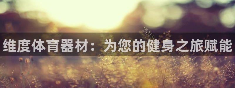 富联娱乐会员:维度体育器材:为您的健身之旅赋能